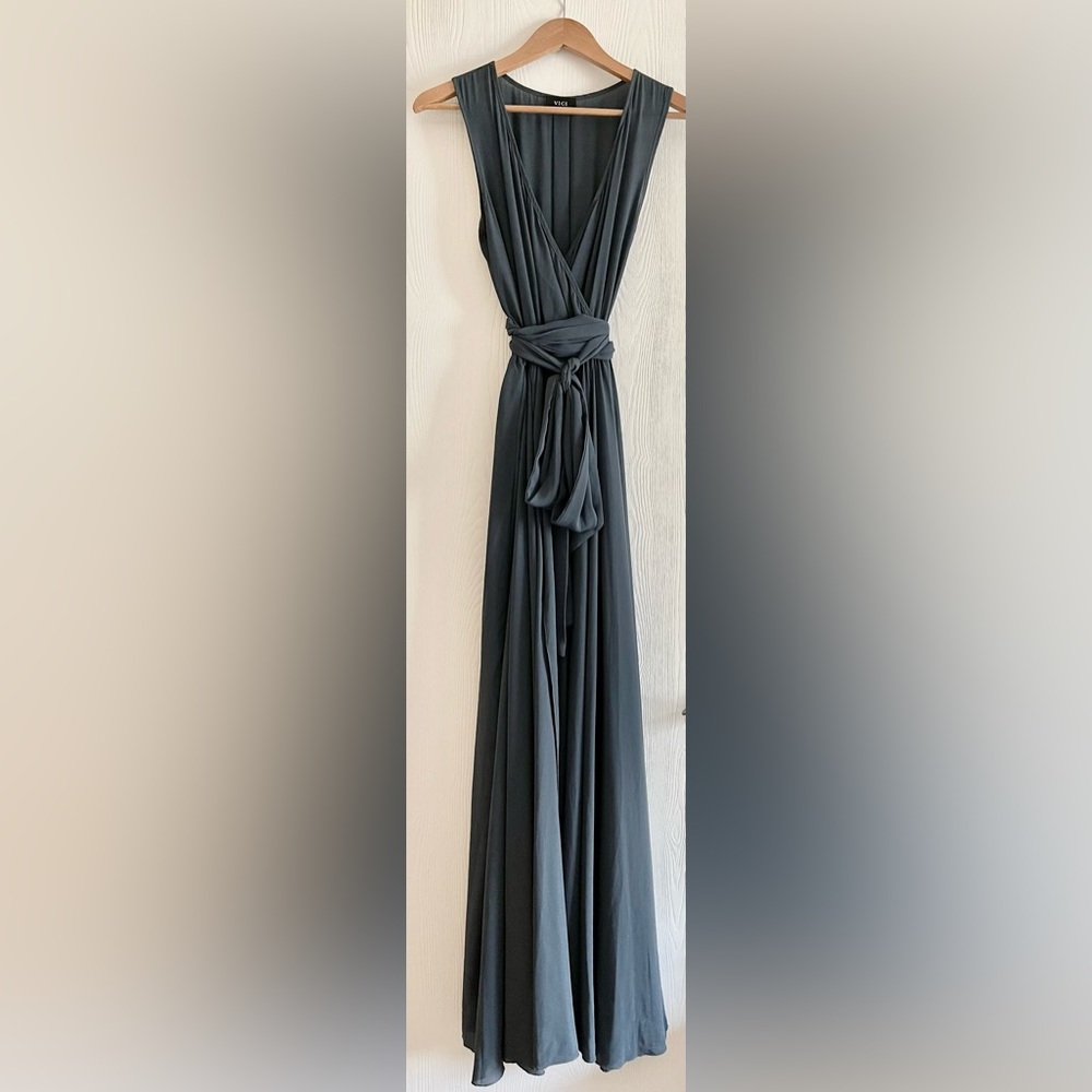 Vici aqua blue formal/prom dress